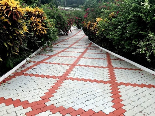 Zig Zag Pavers