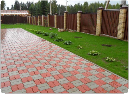 Zig Zag Pavers